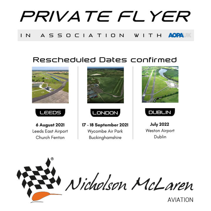 nma private flyer shows 2021